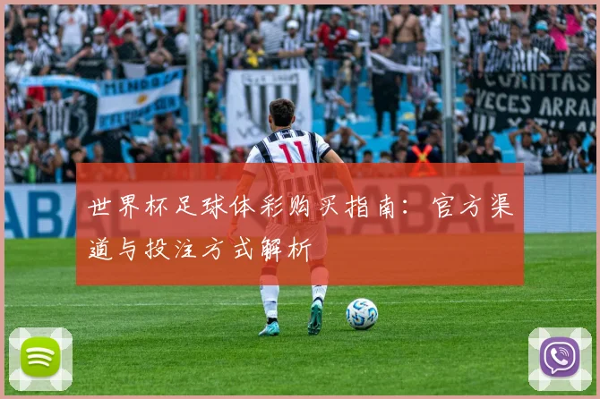 世界杯足球体彩购买指南:官方渠道与投注方式解析